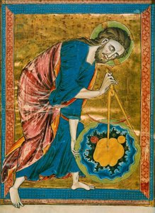 Dieu le géomètre, Codex Vindobonensis 2554, vers 1220-1230 (29304249070)