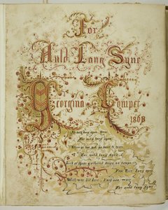 Sans titre [Pour Auld Lang Syne], 1855-1868