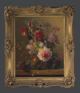 Nature morte florale avec pivoine - Georgius Jacobus Johannes van Os