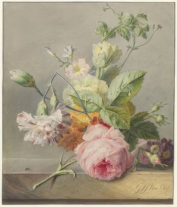 Nature morte avec des fleurs - Georgius Jacobus Johannes van Os