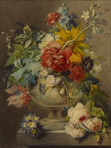 Bouquet de fleurs dans un vase