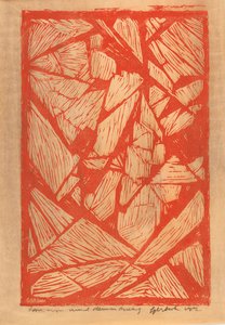 Sans titre - Ger Ladage (signed by artist)
