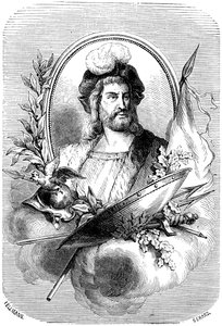 Pierre Terrail de Bayard, soldat français du 16ème siècle, 1882-1884