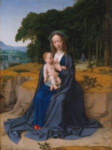 Le Repos pendant la fuite en Égypte, c.1512-15 - Gerard David