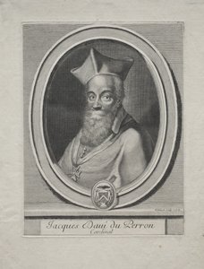 Cardinal Jacques Davey Duperron - Gérard Edelinck