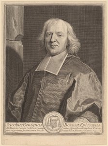 Jacques Bénigne Bossuet - Gerard Edelinck after Hyacinthe Rigaud