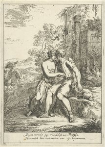 Aminta et Thestylis - Gerard Hoet (I)