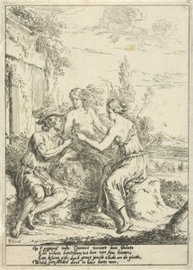 Scène pastorale avec Dameet, Galate et Amaril - Gerard Hoet (I)