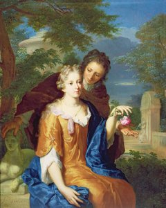Les jeunes amoureux - Gerard Hoet