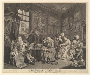 Mariage à la mode, planche I