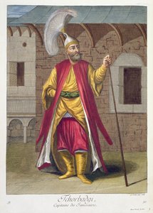 Tchorbadji, capitaine des janissaires, 18e siècle