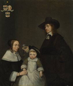 La famille Van Moerkerken, vers 1653-1654 - Gerard Terborch II