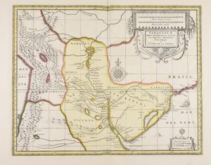 Paraguayo prov. de Rio de la Plata cum regionibus adiacentibus Tucuman et S.ta Cruz de la Sierra - Gerard Valck