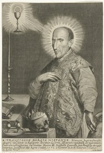 Portrait de saint François Borgia - Gerard de Groos