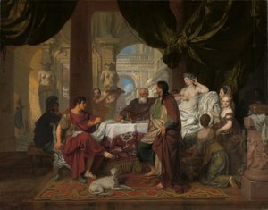 Le banquet de Cléopâtre - Gerard de Lairesse