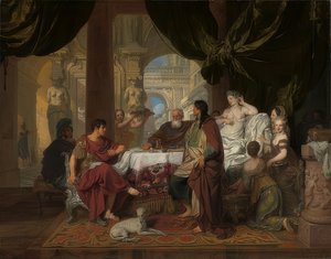 Le banquet de Cléopâtre - Gerard de Lairesse