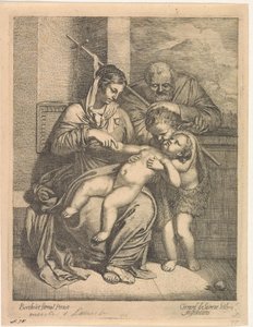 La Sainte Famille avec Jean-Baptiste - Gerard de Lairesse