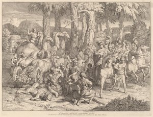 Sémiramis à la chasse au lion - Gerard de Lairesse