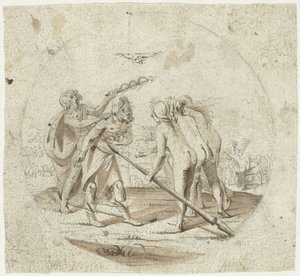 Le Jugement de Paris - Gerard ter Borch (I) (possibly)