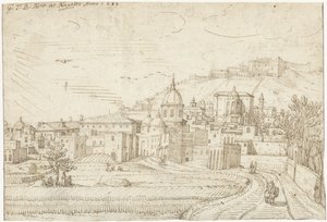 Vue de Naples et Vomero - Gerard ter Borch