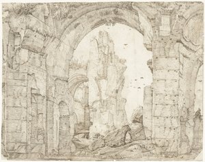 Ruines des thermes de Caracalla, Rome - Gerard ter Borch (I)