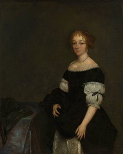 Aletta Pancras (1649-1707) épouse de François de Vicq - Gerard ter Borch (II)