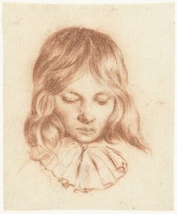 Garçon aux yeux baissés