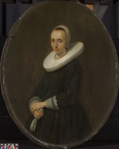 Johanna Bardoel, épouse de Gerard van der Schalcke - Gerard ter Borch (II)