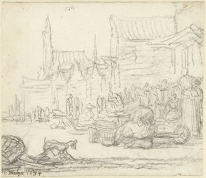 Scène de marché - Gerard ter Borch (II)
