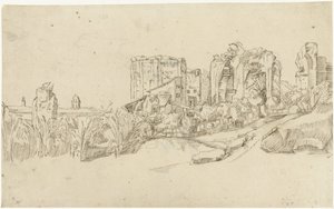 Ruines des thermes de Trajan
