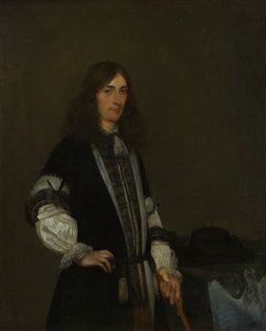 Portrait of François de Vicq (1646-1707). - Gerard ter Borch