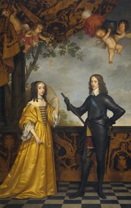 Double-portrait de Guillaume II (1626-1650), Prince d