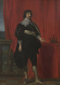 Portrait de Frédéric V, roi de Bohême (1596-1632) - Gerard van Honthorst