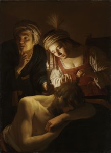 Samson et Dalila - Gerard van Honthorst
