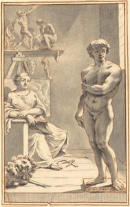 Allégorie de la sculpture - Gerard van Houten