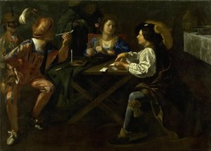 Joueurs de cartes - Gerard van Kuijl