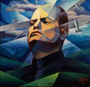 Duce, par Gerardo Dottori - Gerardo Dottori