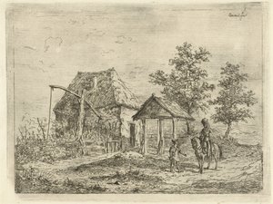 Cavalier près d