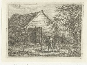 Chasseur près d