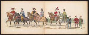 Mascarade des étudiants de Leyde, 1855 (pl. 9) - Gerardus Johannes Bos