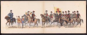 Mascarade des étudiants de Leyde, 1870 (plaque 1)