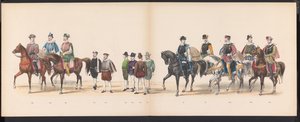 Mascarade des étudiants de Leyde, 1870 (plaque 9) - Gerardus Johannes Bos