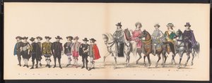 Mascarade des étudiants de Leyde, 1875 (plaque 13)