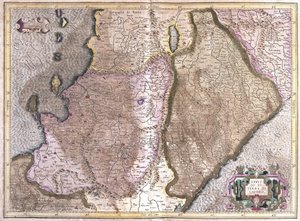 Abruzzes et Campanie, Italie (gravure)