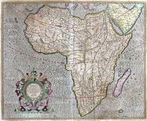 Afrique - Gerardus Mercator