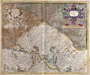 Alsace, France (gravure) - Gerardus Mercator