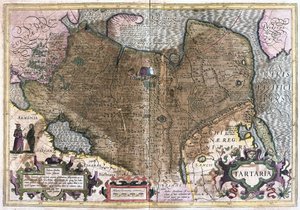 Asie centrale - Gerardus Mercator