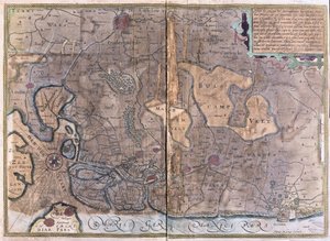 Flandre, Belgique (gravure) - Gerardus Mercator