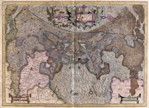 Pays-Bas (gravure) - Gerardus Mercator