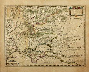 Taurica Chersonesus. Carte de la Crimée, 1595